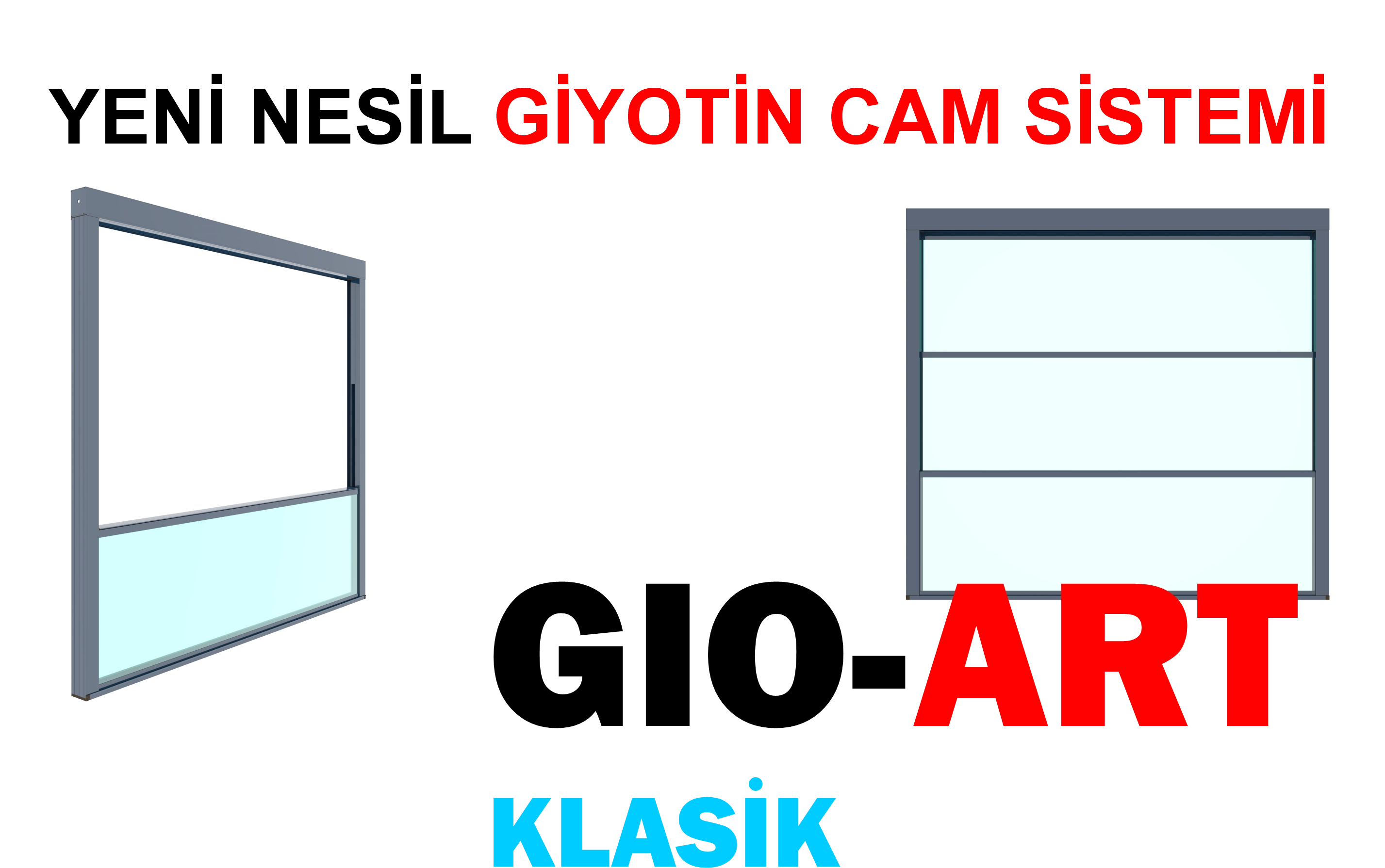 Silinebilir Giyotin Cam Montaj Şeması